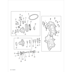 Maxus T90 EV 2021-2024 The Internal Parts Of Reduction C00205188