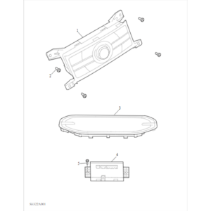 Maxus T90 EV 2021-2024 Front Interior Control B00005391