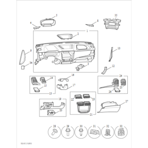 Maxus T90 EV 2021-2024 Instrument Panel C00201339