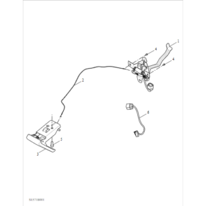 Maxus T90 EV 2021-2024 Hood Lock B00004623