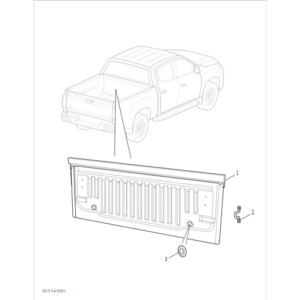 Maxus T90 EV 2021-2024 Front Panel Assembly C00043329
