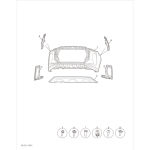 Maxus T90 EV 2021-2024 Front Bumper C00065153