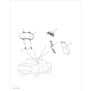 Maxus T90 EV 2021-2024 Clusters C00326245