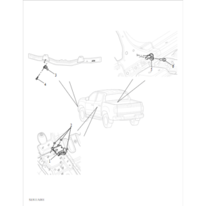 Maxus T90 EV 2021-2024 Airbag Control Unit B00004861