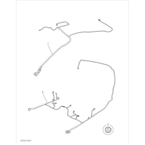 Maxus T90 EV 2021-2024 Body Harness B00003507