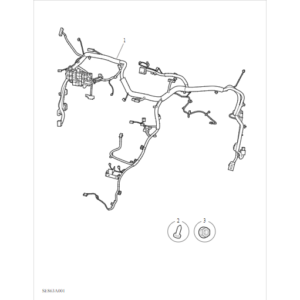 Maxus T90 EV 2021-2024 Instrument Panel Harness B00003507