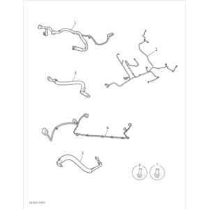Maxus T90 EV 2021-2024 Chassis Harness B00006064