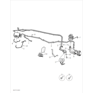 Maxus T90 EV 2021-2024 High Voltage Harness B00004303