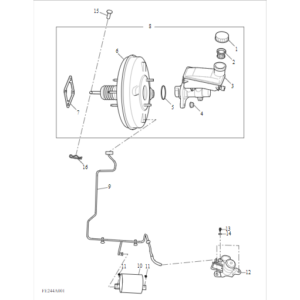 Maxus Deliver 3 2018-2019 Brake Apply B00004199