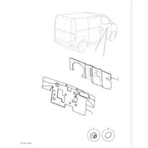 Maxus Deliver 3 2018-2019 Sound Insulation