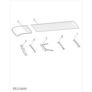 Maxus Deliver 3 2018-2019 Roof Framing C00262149
