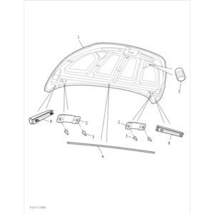 Maxus Deliver 3 2018-2019 Hood C00202824
