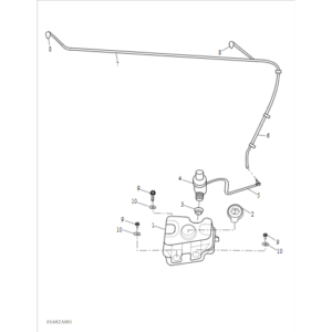 Maxus Deliver 3 2018-2019 Washer System B00005299