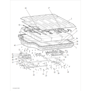 Maxus Deliver 3 2018-2019 The Internal Parts Of Power Battery 34.56Kw C00495117