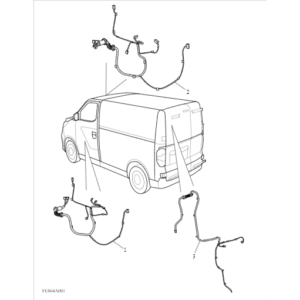 Maxus Deliver 3 2018-2019 Door Harness C00188737