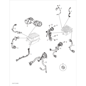 Maxus Deliver 3 2018-2019 High Voltage Harness B00004865