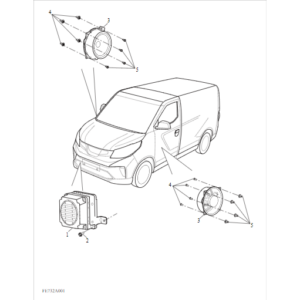 Maxus Deliver 3 2020-2024 Speaker C00004548