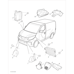 Maxus Deliver 3 2020-2024 Body Interior & Exterior Electronics C00215511