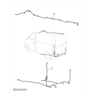 Maxus Deliver 3 2020-2024 Body Harness C00188735