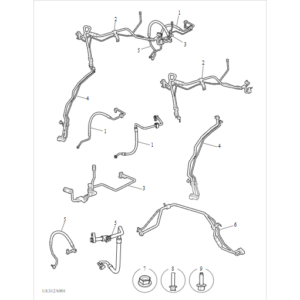 Maxus MIFA 9 2021-2024 Refrigerant Plumbing & Hardware B00006043