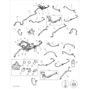 Maxus MIFA 9 2021-2024 Refrigerant Plumbing & Hardware B00003507