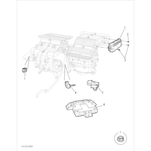Maxus MIFA 9 2021-2024 Front Interior Control B00003507