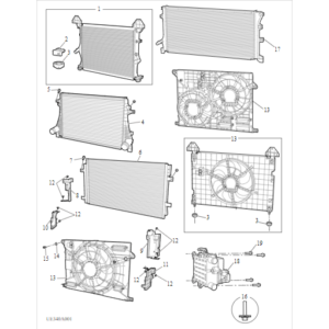 Maxus MIFA 9 2021-2024 Front End Exterior Airflow B00003510