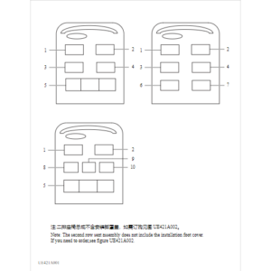 Maxus MIFA 9 2021-2024 Seats Layout C00589933-2200
