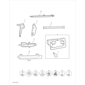Maxus MIFA 9 2021-2024 Rear Lamp B00004653