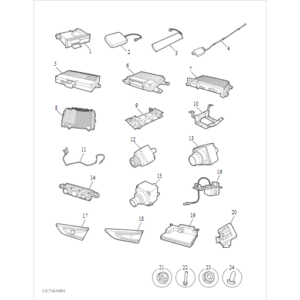 Maxus MIFA 9 2021-2024 Vehicle Date Recorder B00005775