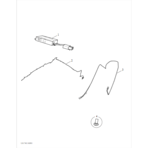Maxus MIFA 9 2021-2024 Antenna B00004097