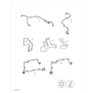 Maxus MIFA 9 2021-2024 Chassis Harness B00005177