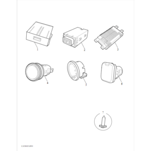 Maxus MIFA 9 2021-2024 Power Outlet & Cigarette Lighter Application B00004839