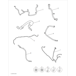 Maxus MIFA 9 2021-2024 Battery Harnesses B00004986
