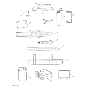 Maxus MIFA 9 2021-2024 On Vehicle Tools C00368361