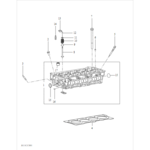Maxus Deliver 9 2019-2024 Cylinder Head C00107793
