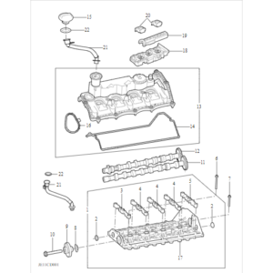 Maxus Deliver 9 2019-2024 Head Cover & Pcv C00184779