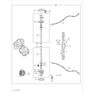 Maxus Deliver 9 2019-2024 Rear Electric Drive Axle C00178142