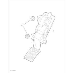 Maxus Deliver 9 2019-2024 Accelerator Pedal B00003508