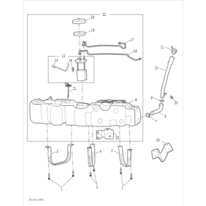 Maxus Deliver 9 2019-2024 Fuel Tank & Canister C00346690