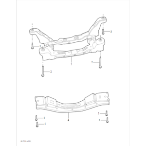 Maxus Deliver 9 2019-2024 Front Sub B00005714