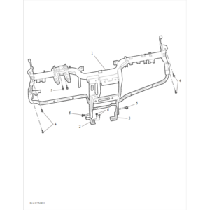 Maxus Deliver 9 2019-2024 Instrument Panel Crossmember Lhd B00004955