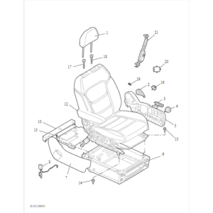 Maxus Deliver 9 2019-2024 Front Seat Left C00314429
