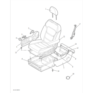 Maxus Deliver 9 2019-2024 Frong Seat Right C00314429