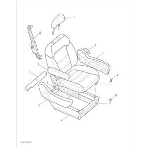 Maxus Deliver 9 2019-2024 Front Seat Left C00406277