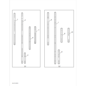 Maxus Deliver 9 2019-2024 Seat Track Layout C00089705