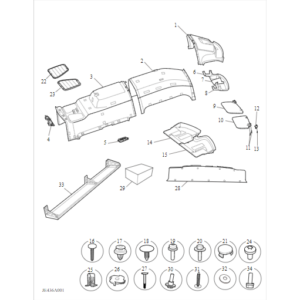 Maxus Deliver 9 2019-2024 Roof Trim C00216684