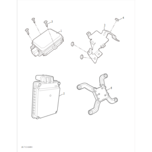 Maxus Deliver 9 2019-2024 Auxiliary Information Electronics B00003507