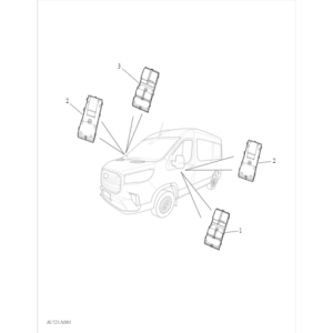Maxus Deliver 9 2019-2024 Window Lift Switch C00096267