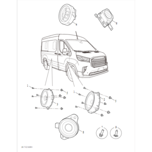 Maxus Deliver 9 2019-2024 Speaker B00004839